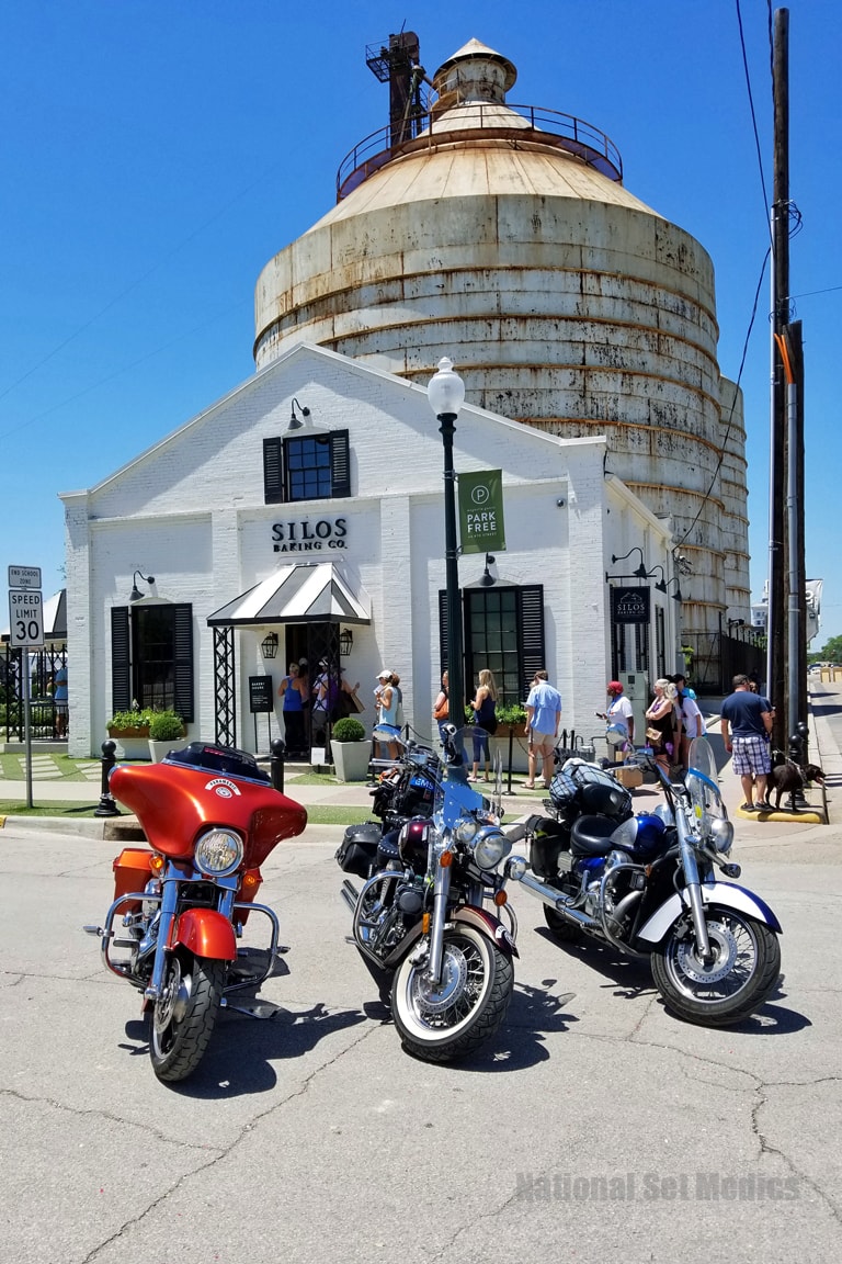 Moto-Rescue™ bikes at Silos Baking Co. Waco
